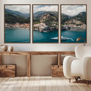 Amalfi Coast Wall Art – Framed Italian Seaside Canvas by MyGreatCanvas | Canvas Wall Art Prints | Photo Prints & Wall Decor