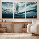 Underwater Surf Wall Art – Framed Ocean Wave Canvas Artwork, by MyGreatCanvas | Canvas Wall Art Prints | Photo Prints & Wall Decor