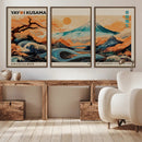 Yayoi Kusama Wall Art Canvas Print – Framed Large Abstract