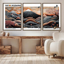 Yayoi Kusama Wall Art Canvas Print – Framed Japanese Dot Art