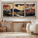 Modern Japanese Wall Art Canvas Print – Framed Abstract by MyGreatCanvas | Canvas Wall Art Prints | Photo Prints & Wall Decor