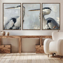 Bird Canvas Decor Wall Art Canvas Print – Framed Coastal