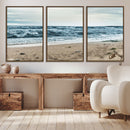 Ocean Wall Art Canvas Print – Moody Coastal Seascape Scene