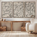 Abstract Horse Wall Art Canvas Print – Monochrome Running by MyGreatCanvas | Canvas Wall Art Prints | Photo Prints & Wall Decor