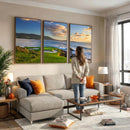 Pebble Beach Golf Links Wall Art Canvas Print – Iconic