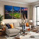 Target Field Wall Art Canvas Print – Baseball Stadium