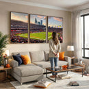 Chicago Bears Soldiers Field Wall Art Canvas Print – Framed