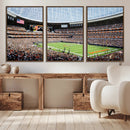 Chicago Bears Soldiers Field Wall Art Canvas Print – Framed