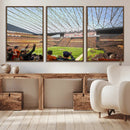 Cleveland Browns Stadium Wall Art Canvas Print – Framed NFL