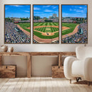 Wrigley Field Baseball Stadium Canvas Wall Art – Packed by MyGreatCanvas | Canvas Wall Art Prints | Photo Prints & Wall Decor