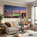 Dooley Stadium Wall Art, Sports Arena Canvas Print, Dooley
