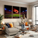 Jordan-Hare Football Stadium Wall Art Canvas Print, Football
