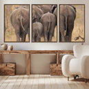 Wild Elephant Wall Art Canvas Print by MyGreatCanvas | Canvas Wall Art Prints | Photo Prints & Wall Decor