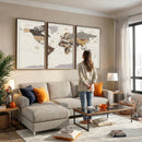 World Map Wall Art Print