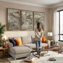 World Map Canvas Print – Detailed Map of the World Wall Art