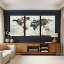 World Map Canvas Print – Framed Travel Map Wall Art for by MyGreatCanvas | Canvas Wall Art Prints | Photo Prints & Wall Decor