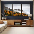 Autumn Forest Wall Art Canvas Print, Foggy Mountain by MyGreatCanvas | Canvas Wall Art Prints | Photo Prints & Wall Decor