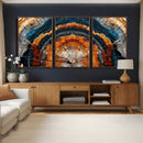Abstract Wood Grain Canvas Print, Tree Ring Pattern Wall by MyGreatCanvas | Canvas Wall Art Prints | Photo Prints & Wall Decor
