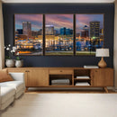 Baltimore Skyline Wall Art Canvas Print, Baltimore Downtown by MyGreatCanvas | Canvas Wall Art Prints | Photo Prints & Wall Decor