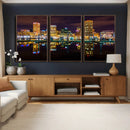 Baltimore Skyline Wall Art Canvas Print, Baltimore Downtown by MyGreatCanvas | Canvas Wall Art Prints | Photo Prints & Wall Decor