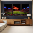 Auburn Stadium Wall Art Canvas Print, College Football Night by MyGreatCanvas | Canvas Wall Art Prints | Photo Prints & Wall Decor