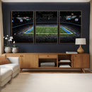 Detroit Lions Stadium Wall Art Canvas Print, Football Field by MyGreatCanvas | Canvas Wall Art Prints | Photo Prints & Wall Decor