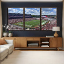 Georgia Bulldogs Stadium Wall Art Canvas Print, Sanford by MyGreatCanvas | Canvas Wall Art Prints | Photo Prints & Wall Decor