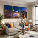 Oklahoma Sooners Memorial Stadium Wall Art Canvas Print,