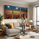 Clemson Tigers Memorial Stadium Wall Art Canvas Print