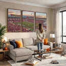 Donald W. Reynolds Razorback Stadium Wall Art Canvas Print –