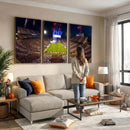 Oklahoma Memorial Stadium Wall Art Canvas Print – Oklahoma