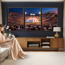 Oklahoma Memorial Stadium Wall Art Canvas Print – Oklahoma