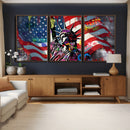 USA Statue of Liberty Graffiti Street Art Wall Art Canvas by MyGreatCanvas | Canvas Wall Art Prints | Photo Prints & Wall Decor