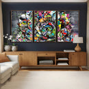 Abstract Graffiti Collage Street Art Wall Art Canvas Print by MyGreatCanvas | Canvas Wall Art Prints | Photo Prints & Wall Decor