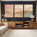 Abstract Pastel Landscape Wall Art Canvas Print – Soft Pink by MyGreatCanvas | Canvas Wall Art Prints | Photo Prints & Wall Decor