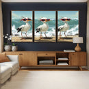 Funny Seagull Wall Art Canvas Print Beach Birds With by MyGreatCanvas | Canvas Wall Art Prints | Photo Prints & Wall Decor