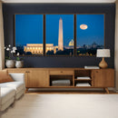 Washington DC Skyline Wall Art Canvas Print – Lincoln by MyGreatCanvas | Canvas Wall Art Prints | Photo Prints & Wall Decor