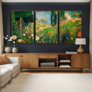 Gustav Klimt Boho Mountain Landscape Large Wall Art, by MyGreatCanvas | Canvas Wall Art Prints | Photo Prints & Wall Decor