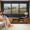 Katie Staples Hillside Canvas Wall Art — Coastal Wildflower by MyGreatCanvas | Canvas Wall Art Prints | Photo Prints & Wall Decor