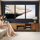 Sailboat Wall Art Canvas Print, Vintage Ship Bow Framed by MyGreatCanvas | Canvas Wall Art Prints | Photo Prints & Wall Decor