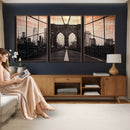 Brooklyn Bridge Canvas Wall Art, New York City Skyline Photography Print, NYC Landmark Urban Decor Artwork by MyGreatCanvas | Canvas Wall Art Prints | Photo Prints & Wall Decor