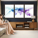 Global Flight Routes Map Canvas Wall Art, Worldwide Aviation Network Print, International Air Travel Wall Decor by MyGreatCanvas | Canvas Wall Art Prints | Photo Prints & Wall Decor