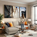 Custom Canvas Print, Personalized Photo Wall Art Unique