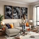 Old Pair of Mens Skates Wall Art Canvas, Men Skates Wall Art
