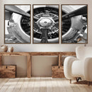 Vintage Airplane Wall Art Canvas Print by MyGreatCanvas | Canvas Wall Art Prints | Photo Prints & Wall Decor