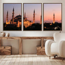 Wall Art Turkey Istanbul Skyline Canvas Print by MyGreatCanvas | Canvas Wall Art Prints | Photo Prints & Wall Decor