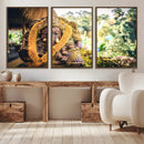 Hinduism Statue Wall Art Canvas Print
