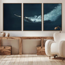Swimmer Wall Art Canvas Print