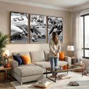 American Football Player Wall Art Canvas Print