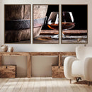 Scots Whiskey Wall Art Canvas Print